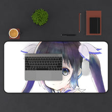 Load image into Gallery viewer, Is It Wrong To Try To Pick Up Girls In A Dungeon? Mouse Pad (Desk Mat) With Laptop
