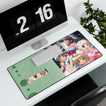 Load image into Gallery viewer, Hidamari Sketch Mouse Pad (Desk Mat) With Laptop

