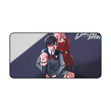 Load image into Gallery viewer, Zero Two and Hiro Mouse Pad (Desk Mat)
