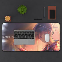 Load image into Gallery viewer, Sikawa Yuriko Mouse Pad (Desk Mat) With Laptop
