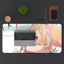Load image into Gallery viewer, Kiznaiver Niko Niiyama Mouse Pad (Desk Mat) With Laptop
