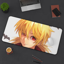 Load image into Gallery viewer, Hellsing Seras Victoria Mouse Pad (Desk Mat) On Desk
