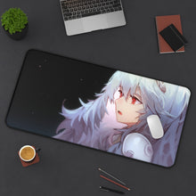 Load image into Gallery viewer, Neon Genesis Evangelion Rei Ayanami Mouse Pad (Desk Mat) On Desk
