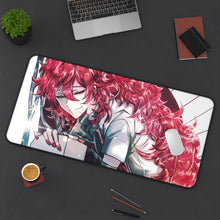 Load image into Gallery viewer, Houseki No Kuni Mouse Pad (Desk Mat) On Desk
