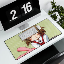 Load image into Gallery viewer, Hidamari Sketch Mouse Pad (Desk Mat) With Laptop
