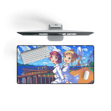 Load image into Gallery viewer, Girls und Panzer Mouse Pad (Desk Mat) On Desk
