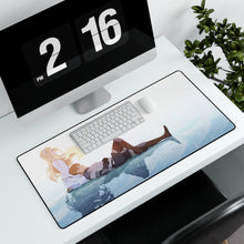 Load image into Gallery viewer, Maquia: When the Promised Flower Blooms Mouse Pad (Desk Mat) With Laptop
