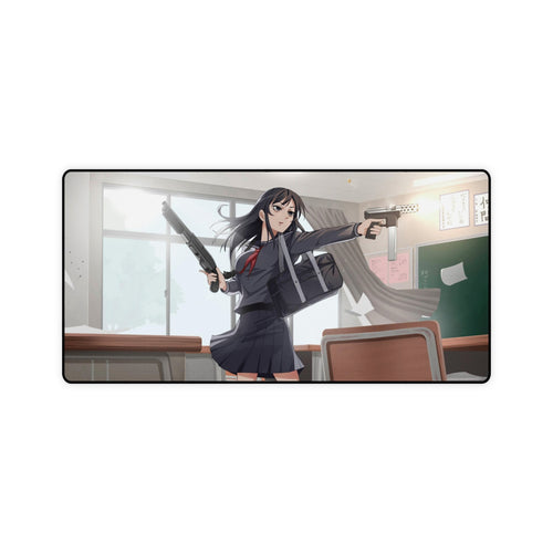 Anime Girl Mouse Pad (Desk Mat)