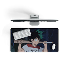 Load image into Gallery viewer, My Hero Academia Izuku Midoriya Mouse Pad (Desk Mat) On Desk
