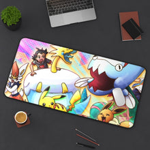 Load image into Gallery viewer, Anime Pokémon Mouse Pad (Desk Mat) On Desk
