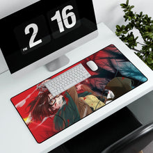 Load image into Gallery viewer, Hange Zoë Mouse Pad (Desk Mat) With Laptop

