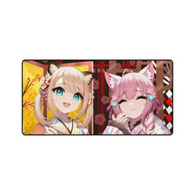 Load image into Gallery viewer, Hakui Koyori &amp; Kazama Iroha Mouse Pad (Desk Mat)
