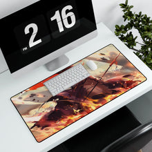 Load image into Gallery viewer, Fate/Grand Order Saber, Saber Of Red Mouse Pad (Desk Mat) With Laptop

