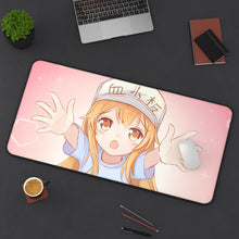Load image into Gallery viewer, Cells At Work! Mouse Pad (Desk Mat) On Desk
