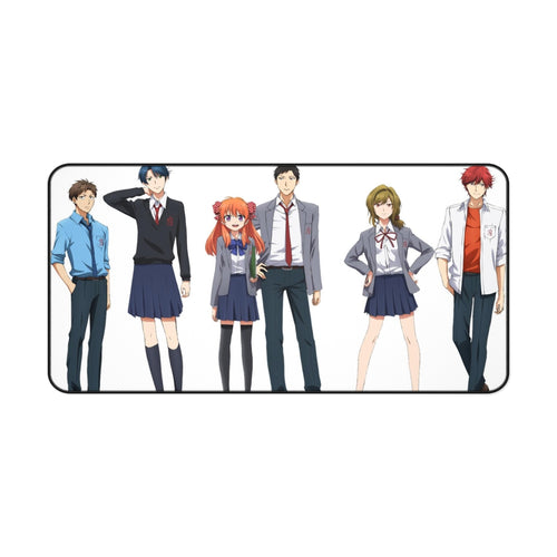 Monthly Girls' Nozaki-kun Chiyo Sakura, Yuzuki Seo Mouse Pad (Desk Mat)