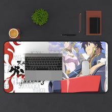 Load image into Gallery viewer, Tengen Toppa Gurren Lagann Mouse Pad (Desk Mat) With Laptop
