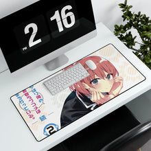 Load image into Gallery viewer, My Teen Romantic Comedy SNAFU Yui Yuigahama Mouse Pad (Desk Mat) With Laptop
