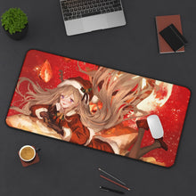 Load image into Gallery viewer, Anime Christmas Mouse Pad (Desk Mat) On Desk
