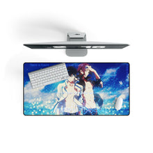 Load image into Gallery viewer, Free! Rin Matsuoka, Haruka Nanase Mouse Pad (Desk Mat) On Desk
