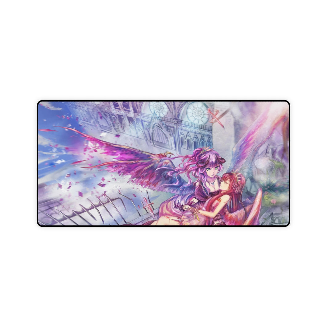 Anime Angel Mouse Pad (Desk Mat)