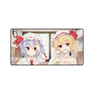 Remilia Scarlet, Flandre Scarlet Mouse Pad (Desk Mat)