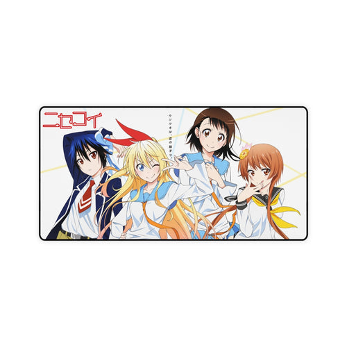 Nisekoi Chitoge Kirisaki, Kosaki Onodera, Seishirou Tsugumi, Marika Tachibana Mouse Pad (Desk Mat)