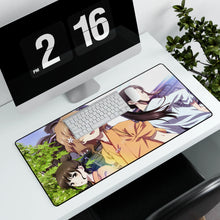 Load image into Gallery viewer, Hanasaku Iroha Mouse Pad (Desk Mat) With Laptop
