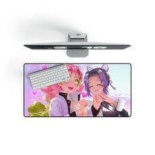 Load image into Gallery viewer, Mitsuri Kanroji, Shinobu Kocho, Kimetsu no Yaiba, Mouse Pad (Desk Mat)
