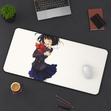 Load image into Gallery viewer, Mei Misaki Mouse Pad (Desk Mat) On Desk
