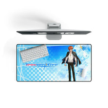 Load image into Gallery viewer, Nekketsu Inou Bukatsu-tan Trigger Kiss Mouse Pad (Desk Mat) On Desk
