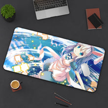 Load image into Gallery viewer, Is The Order A Rabbit? Mouse Pad (Desk Mat) On Desk
