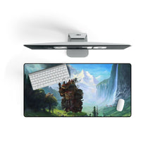 Load image into Gallery viewer, Howl&#39;s Moving Castle Mouse Pad (Desk Mat) On Desk
