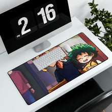 Load image into Gallery viewer, My Hero Academia Izuku Midoriya, All Might Mouse Pad (Desk Mat) With Laptop
