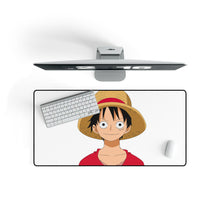Load image into Gallery viewer, Luffy (One Piece) Mouse Pad (Desk Mat) On Desk
