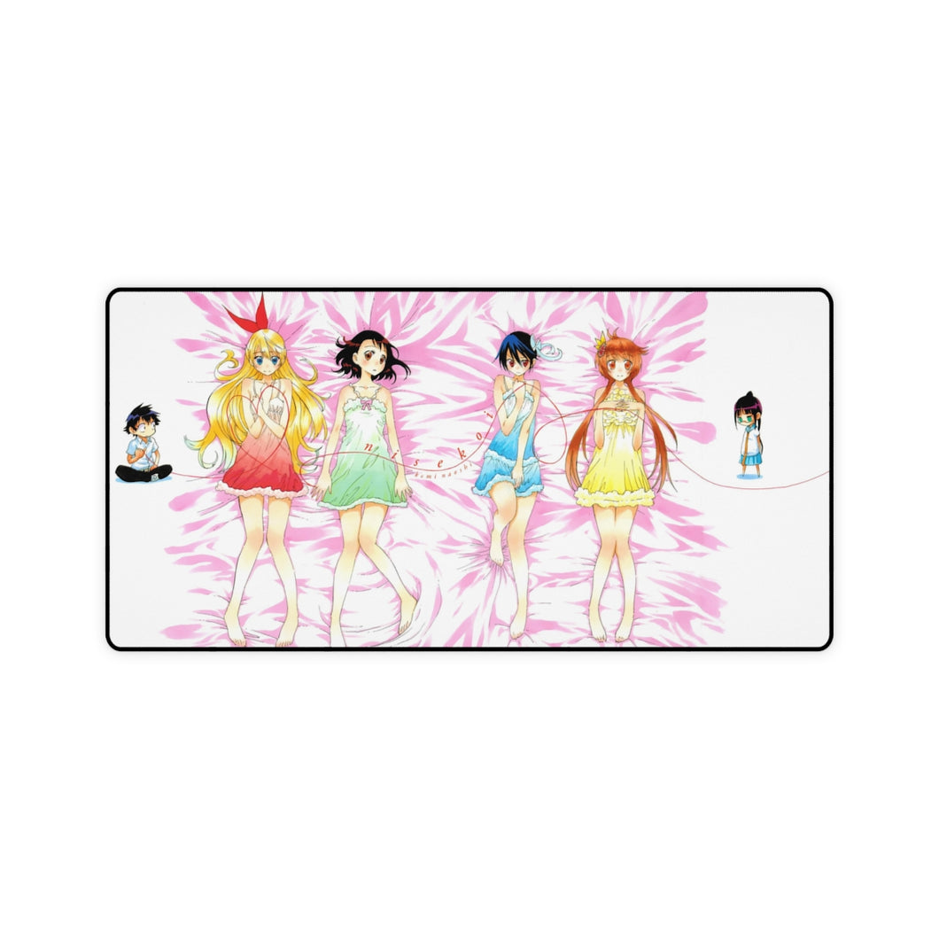 Nisekoi Chitoge Kirisaki, Kosaki Onodera, Seishirou Tsugumi, Marika Tachibana, Ruri Miyamoto Mouse Pad (Desk Mat)