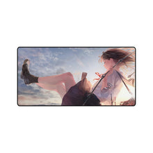 Load image into Gallery viewer, Anime School Girl Mouse Pad (Desk Mat)
