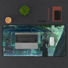 Load image into Gallery viewer, The Garden Of Words Mouse Pad (Desk Mat) With Laptop
