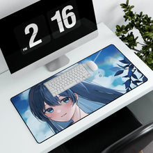 Load image into Gallery viewer, Anime Girl Mouse Pad (Desk Mat) With Laptop
