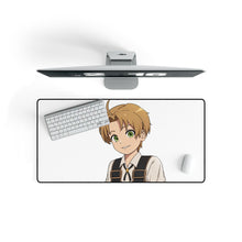 Load image into Gallery viewer, Mushoku Tensei: Jobless Reincarnation Mouse Pad (Desk Mat) On Desk
