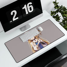 Load image into Gallery viewer, Goblin Slayer Goblin Slayer, Priestess Mouse Pad (Desk Mat) With Laptop
