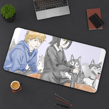 Load image into Gallery viewer, Chainsaw Man Mouse Pad (Desk Mat) On Desk
