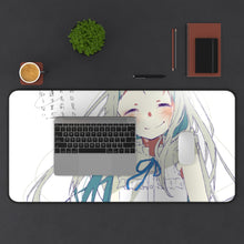 Load image into Gallery viewer, Anohana Meiko Honma Mouse Pad (Desk Mat) With Laptop
