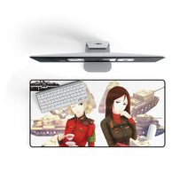 Load image into Gallery viewer, Girls und Panzer Mouse Pad (Desk Mat) On Desk
