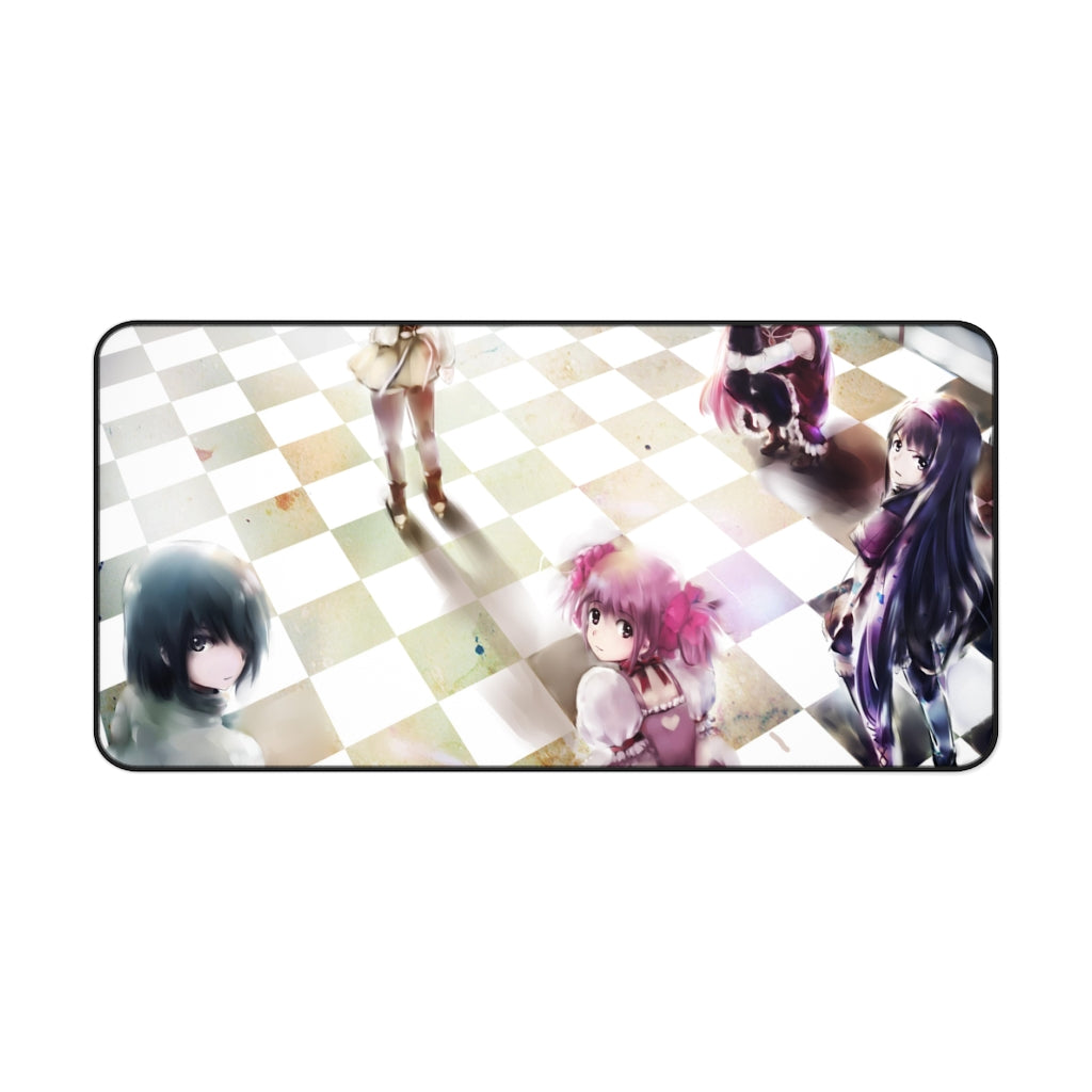 Puella Magi Madoka Magica Homura Akemi, Madoka Kaname, Sayaka Miki, Mami Tomoe Mouse Pad (Desk Mat)
