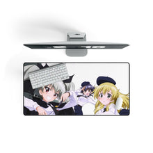 Load image into Gallery viewer, Girls und Panzer Mouse Pad (Desk Mat) On Desk
