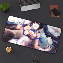 Load image into Gallery viewer, Is It Wrong To Try To Pick Up Girls In A Dungeon? Mouse Pad (Desk Mat) On Desk
