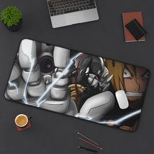 Load image into Gallery viewer, Anime FullMetal Alchemist Mouse Pad (Desk Mat) On Desk
