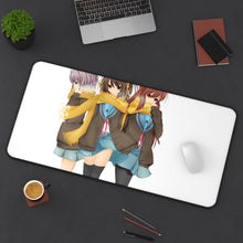Load image into Gallery viewer, The Melancholy Of Haruhi Suzumiya Mouse Pad (Desk Mat) On Desk
