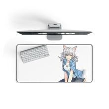 Load image into Gallery viewer, Monogatari (Series) Mouse Pad (Desk Mat) On Desk

