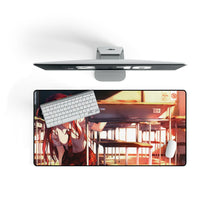 Load image into Gallery viewer, Anime Girl Mouse Pad (Desk Mat) On Desk
